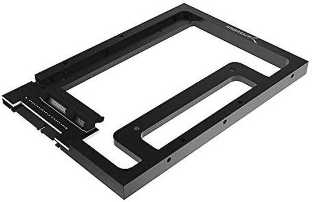 2,5" SSD & SATA harde schijf naar 3,5" SATA bay converter montageset