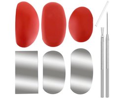 Gereedschap voor Klei Beeldhouwen - 8 Delige Set met Aardewerk Schrapers en Textuur Tools