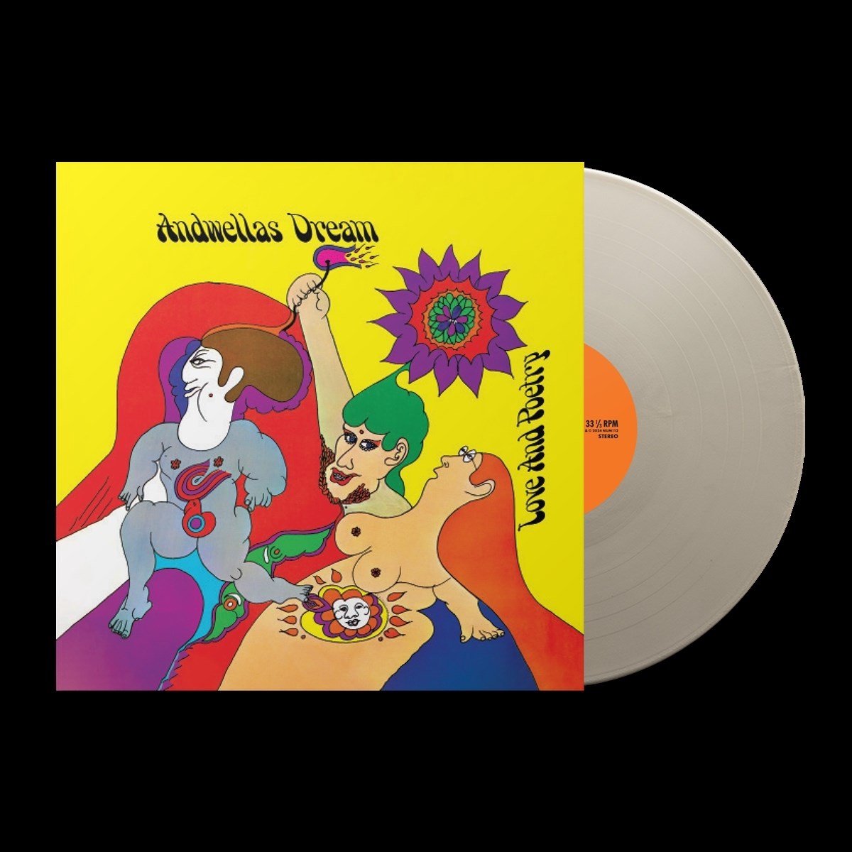 Andwellas Dream - Love & Poetry (LP) (Coloured Vinyl)