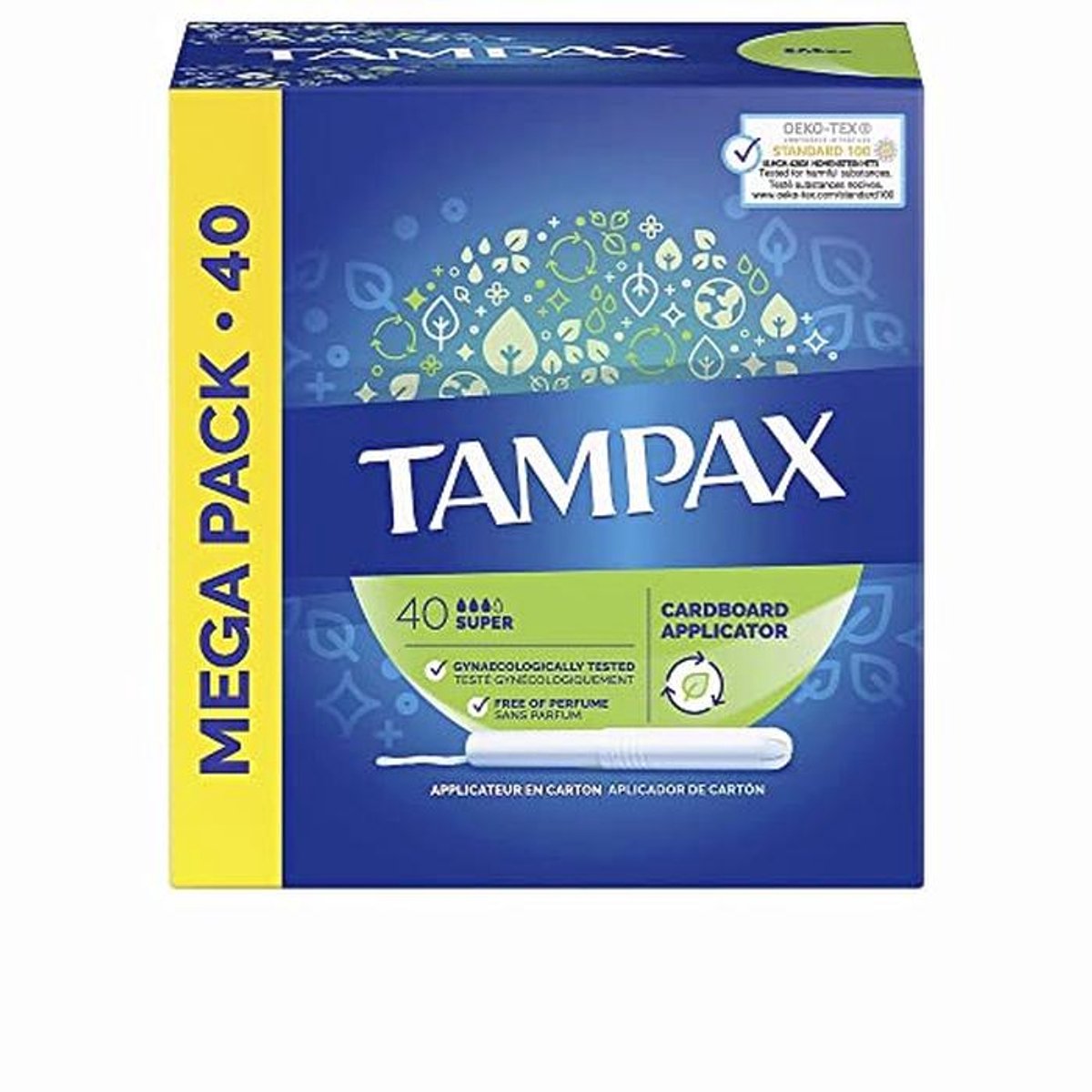 Super Tampons met Inbrenghuls - 40 Stuks
