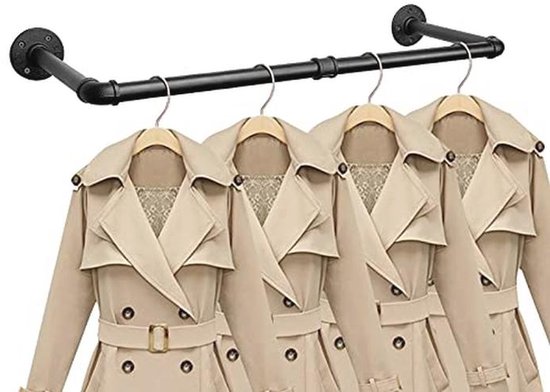 Btsky 3 vintage hanghaken, industriële ijzeren pijp, retro wandbevestiging voor badjas, handdoek, tas, paraplu, hoed, antieke woondecoratie, type 1 Btsky 3 vintage hanghaken, industriële ijzeren pijp, retro wandbevestiging voor badjas, handdoek, tas, paraplu, hoed, antieke woondecoratie, type 1