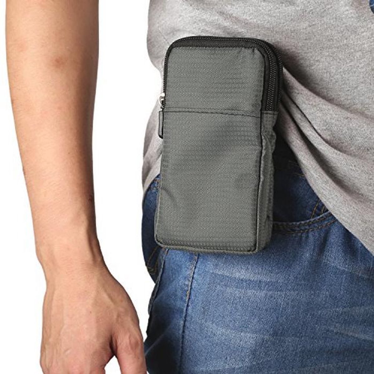 Heuptas voor Telefoon en Kleine Draagtas met Riemgesp