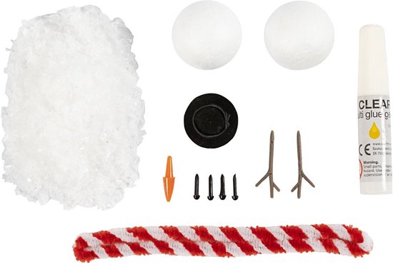 Creative Mini Set, Porte Gnome, Bonhomme de Neige, 1 Boîte