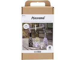 Creativ Company Hobbyset Macramé Glasdecoratie