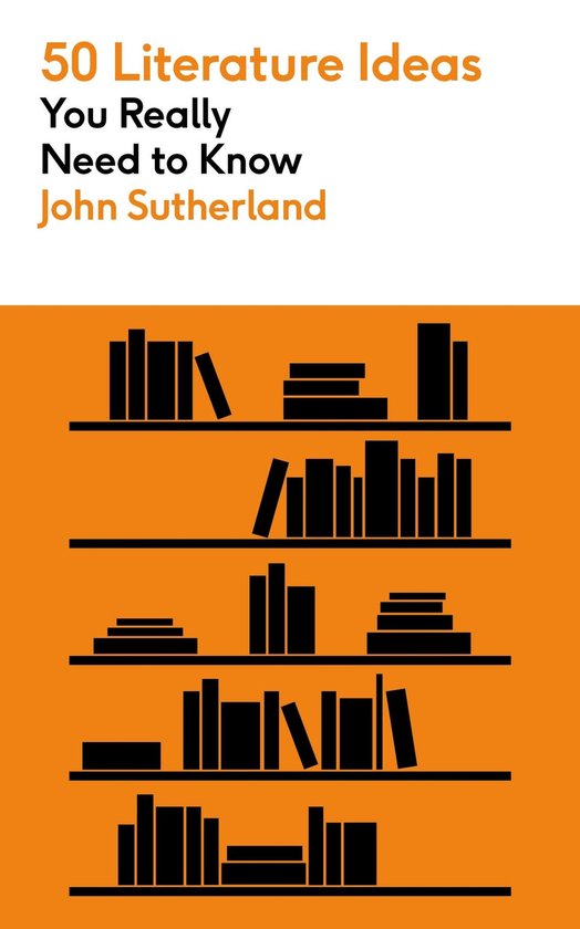 50 Ideas You Really Need to Know series - 50 Literature Idea ... - cover