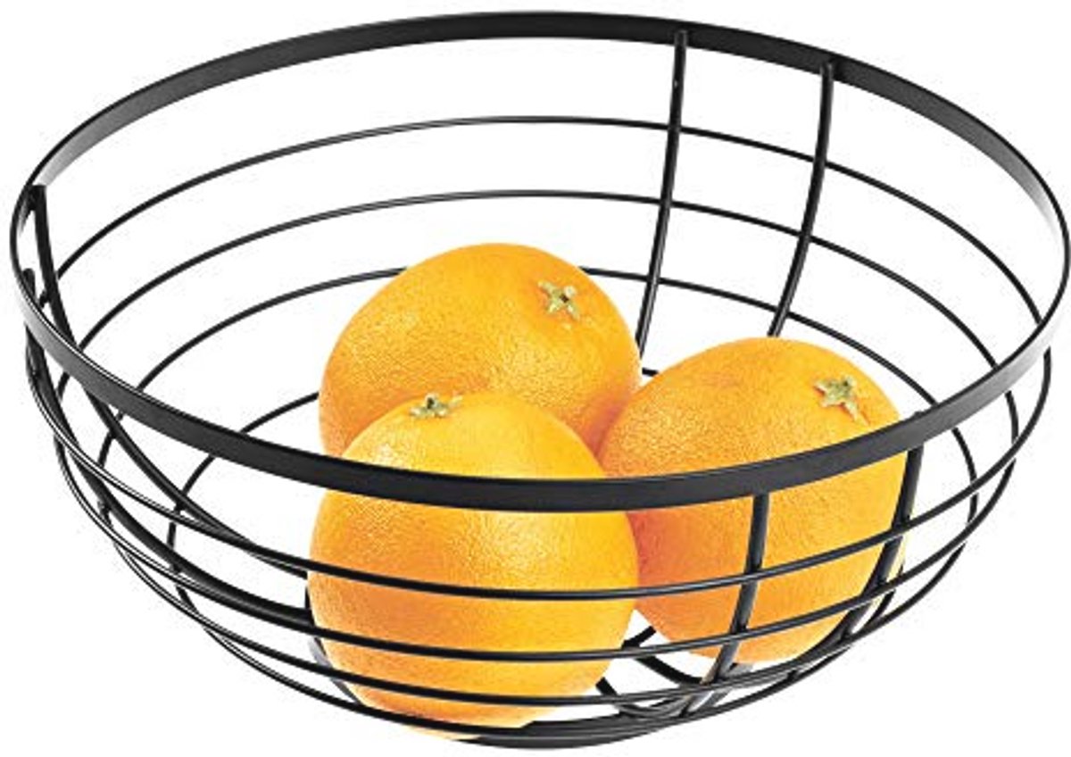 Mat Satijnen Fruitkom voor Keuken - Handige Opbergoplossing