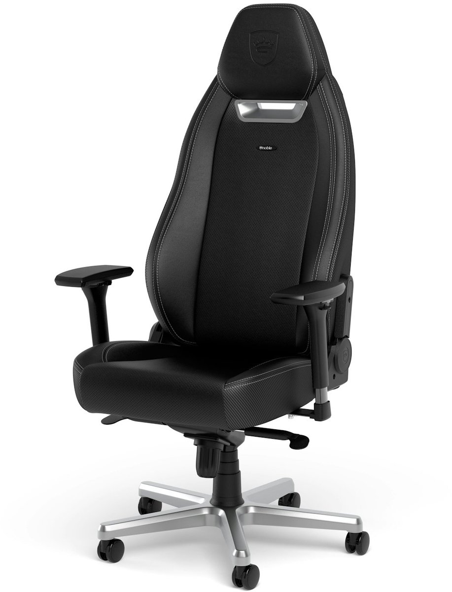 Noblechairs Legend gamestoel silver limited edition – foto 4
