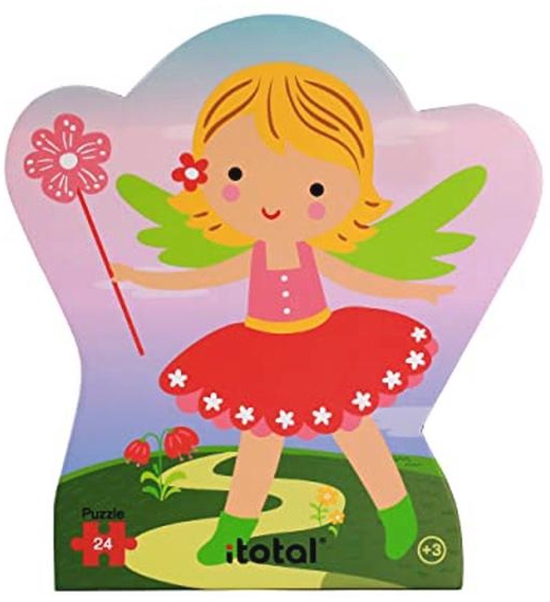 Vormige Kinderpuzzels voor Kinderen van 3 Jaar en Ouderen – 24 Stukken (Fairy)