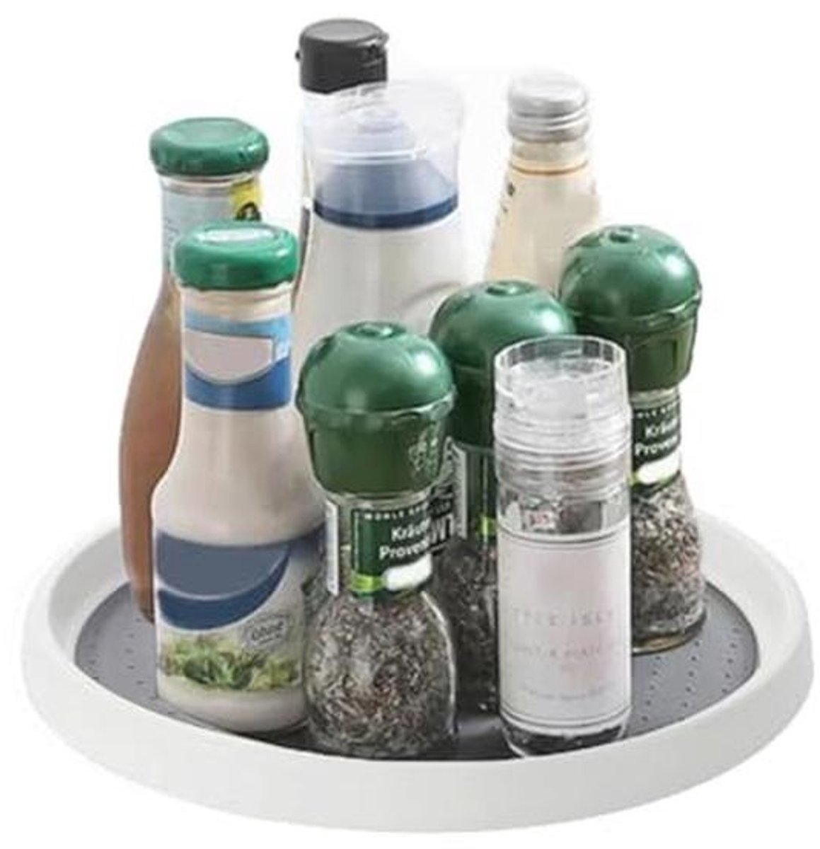Draaitafel voor Keuken en Organisatie - Antislip Roterende Opbergorganizer 25 cm