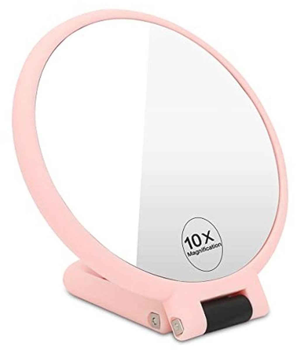 Dubbelzijdige Make-up Spiegel met 10x Vergrotende Functionaliteit