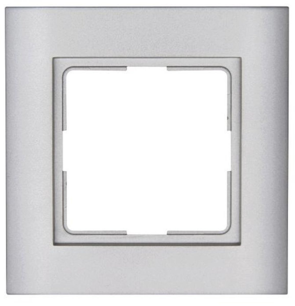 Elegant afdekframe voor stopcontacten en schakelaars - Mat kunststof 86 x 86 x 9,5 mm