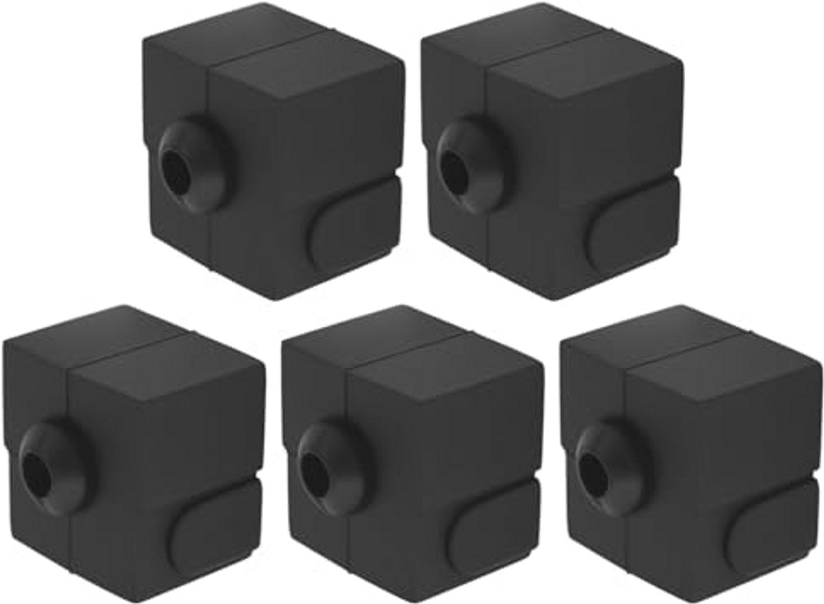 Siliconen verwarmingsblokhoes voor 3D-printers - 5 stuks, compatibel met populaire modellen