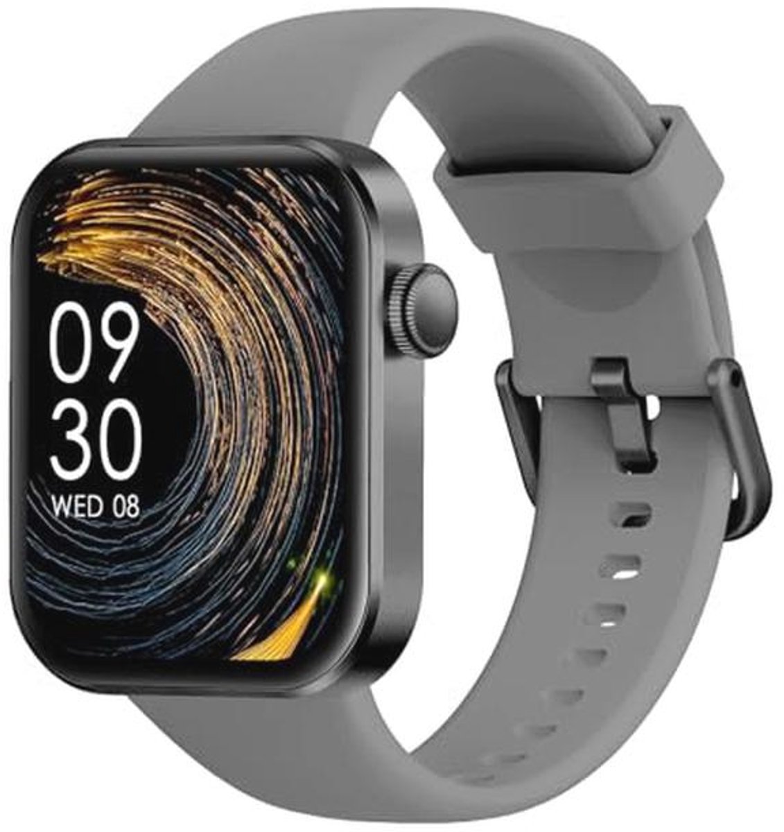 Smartwatch met 1,85" HD Aanraakscherm, 24/7 Hartslag Monitoring en 140+ Sportmodi, IP68 Waterdichte Fitness Tracker