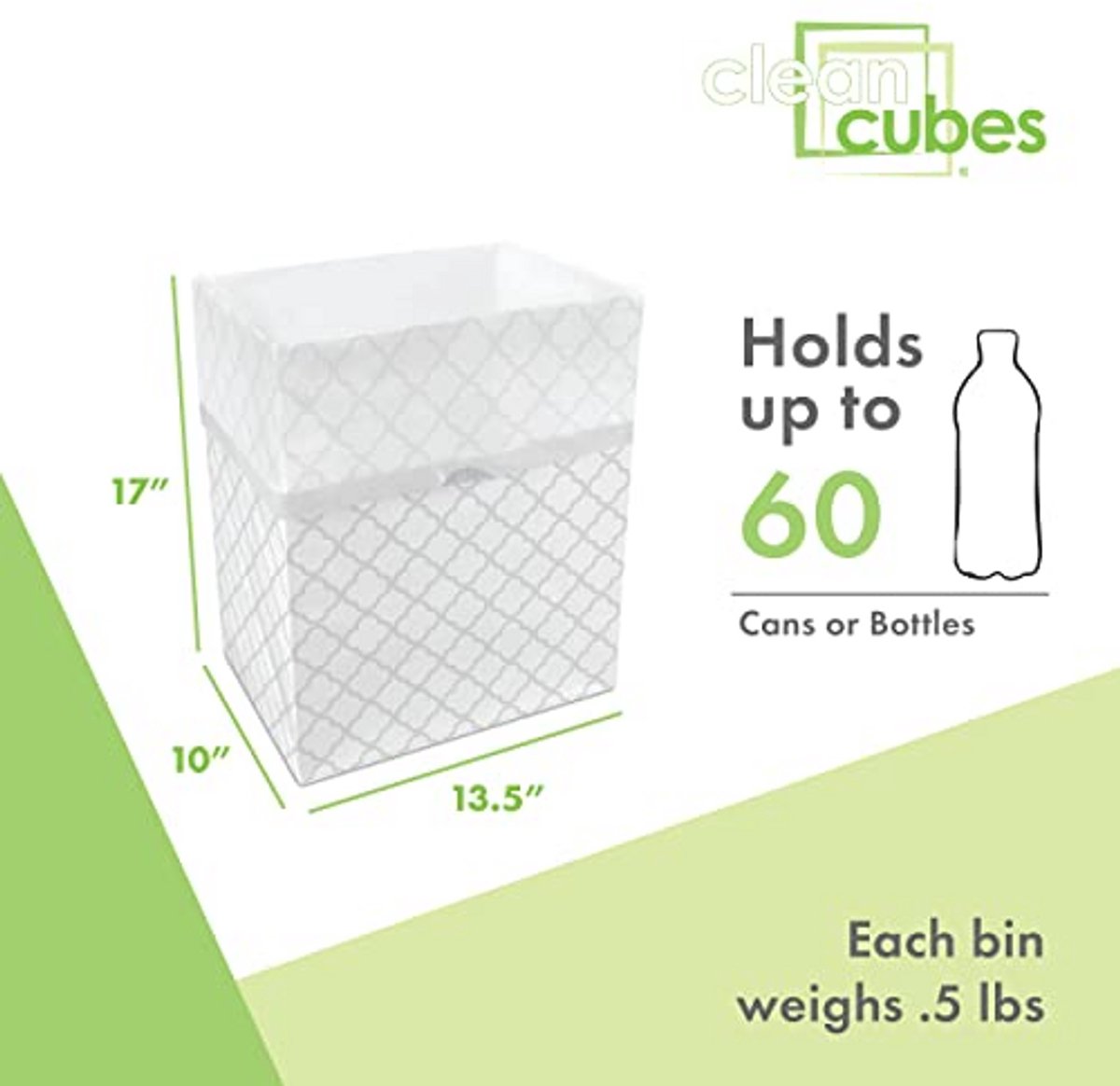 Vuilnisbakken en Prullenbakken 13 Gallon voor Sanitaire Afvalverwijdering - Set van 6