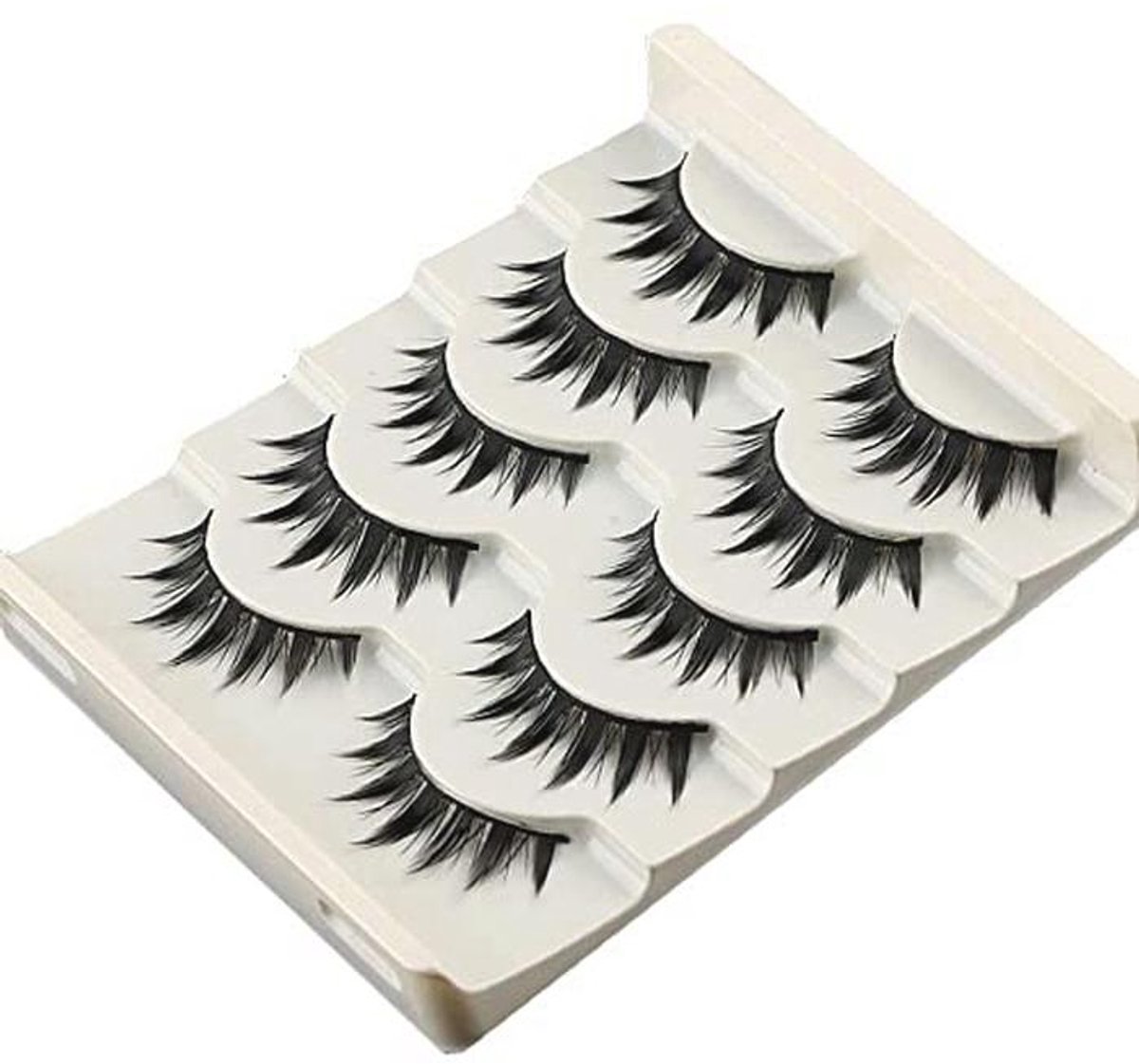 Dikke Nepwimpers Japanse Stijl - 5 Pairs Herbruikbare Cosplay Wimpers