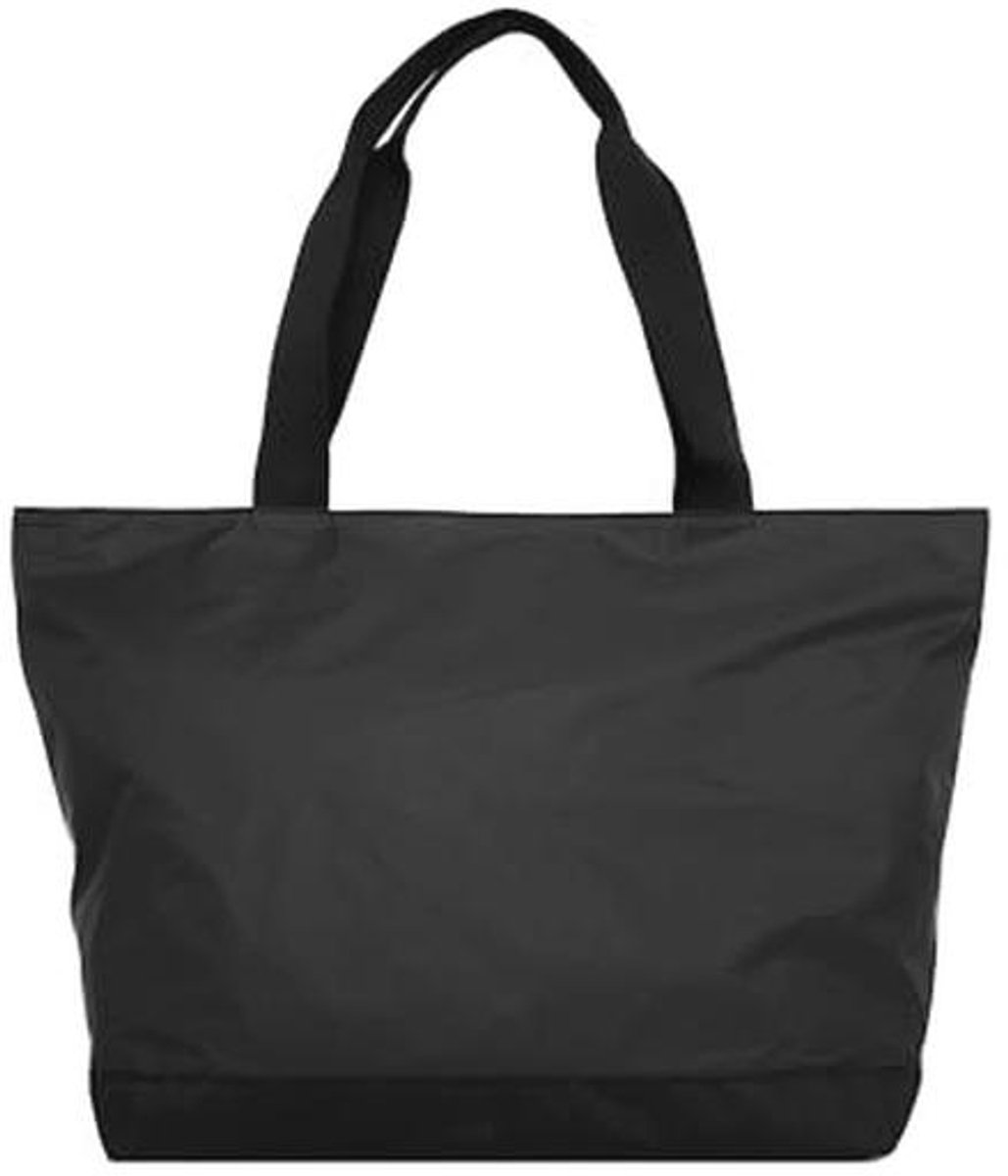 Comfortabele, praktische schoudertas met ritssluiting - Lichtgewicht nylon tote tas voor werk en vrije tijd