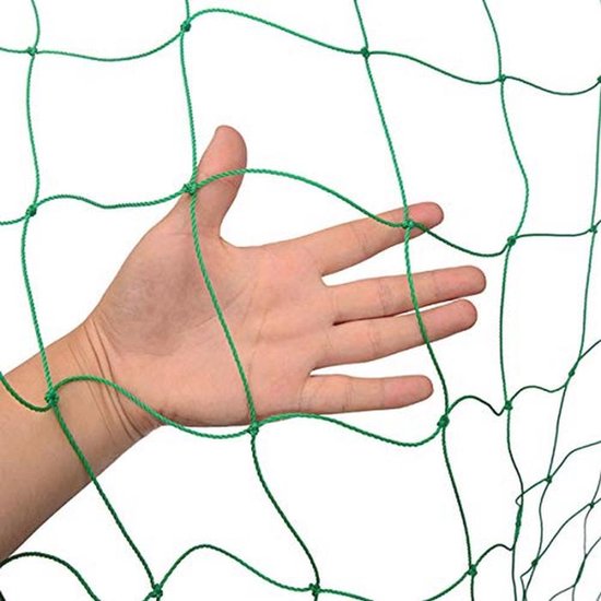 TTL Garden 4 x 10 m vogelbeschermingsnet bladnet 20 g/m² zwart - 12 x