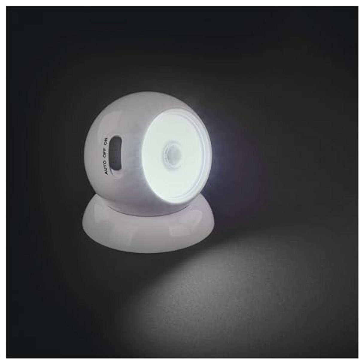 LED Nachtlampje met Sensor - Bewegingsmelder, Batterijvoeding, Magnetische Bevestiging