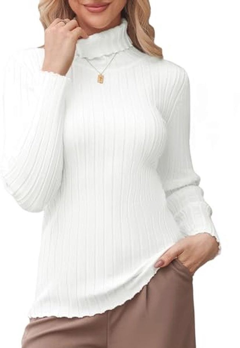 Dames Coltrui - Casual Lange Mouwen, Warm & Comfortabel voor Lente, Herfst en Winter