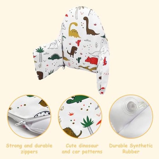 Zitverkleiner voor Kinderstoelen - Comfortabel en Hygiënisch Zitkussen voor Baby's — afbeelding 5