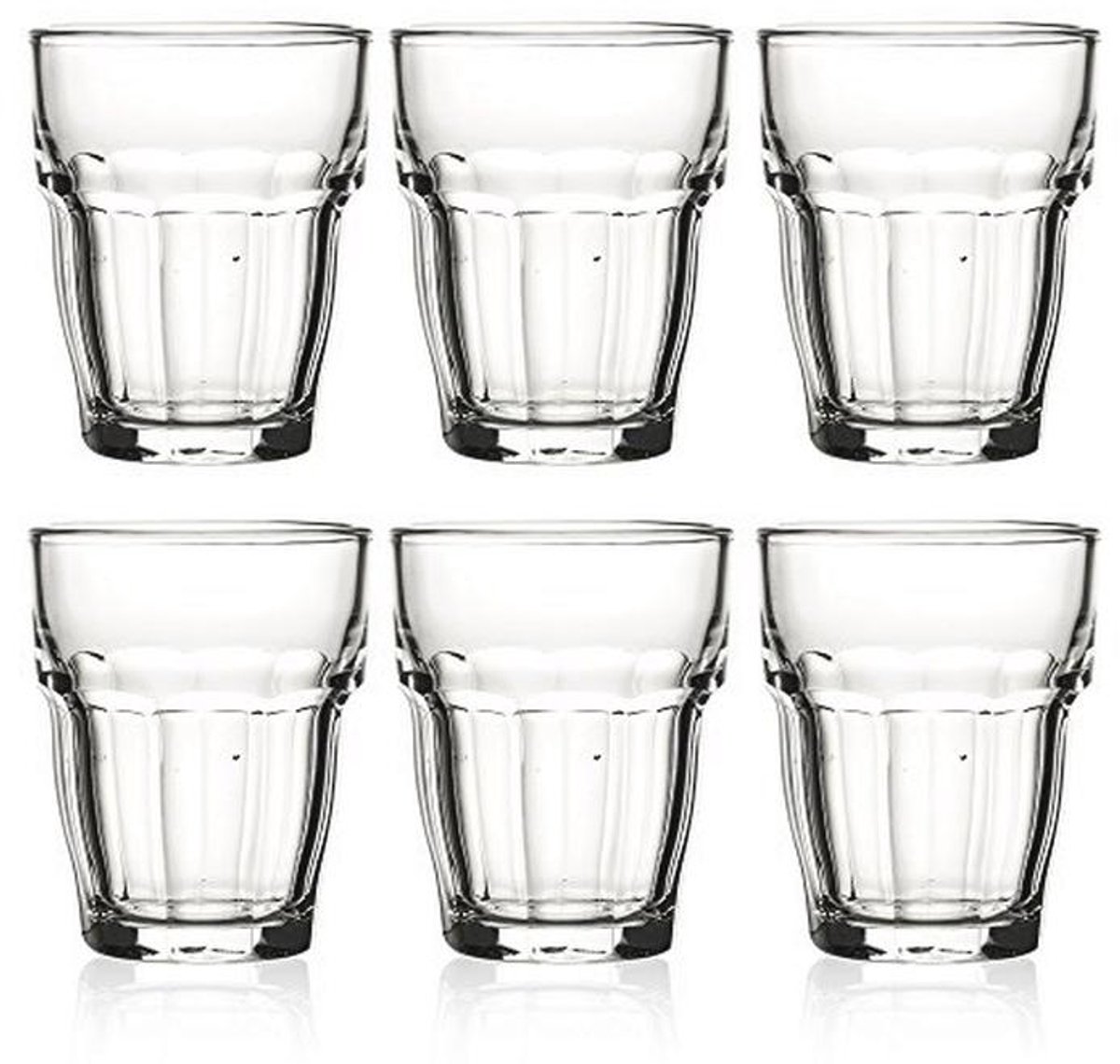 Set van 6 Rock Bar Borrelglazen - Tijdloos en Modern