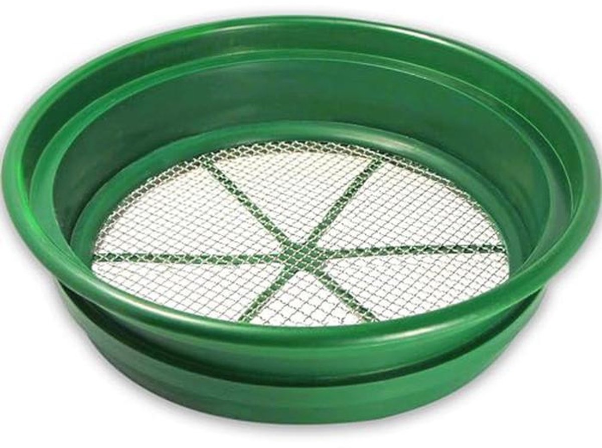 Gepatenteerde Stapelbare 13-1⁄4" Zeefpan met 1/100" Gaas