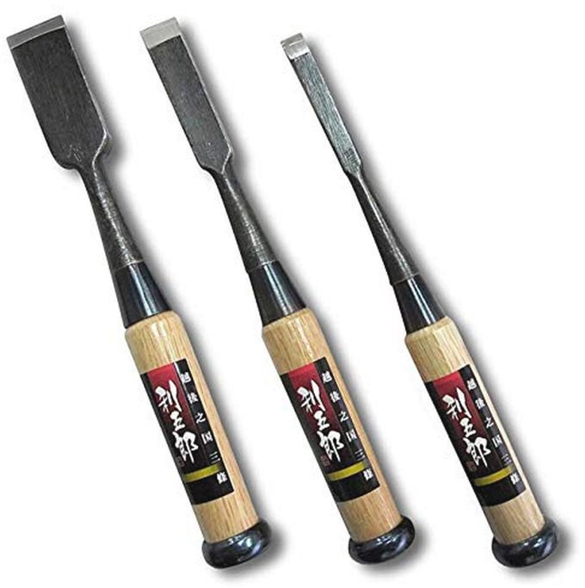 Japanse beitel 3-in-1 set - veelzijdige houtbewerkingstools