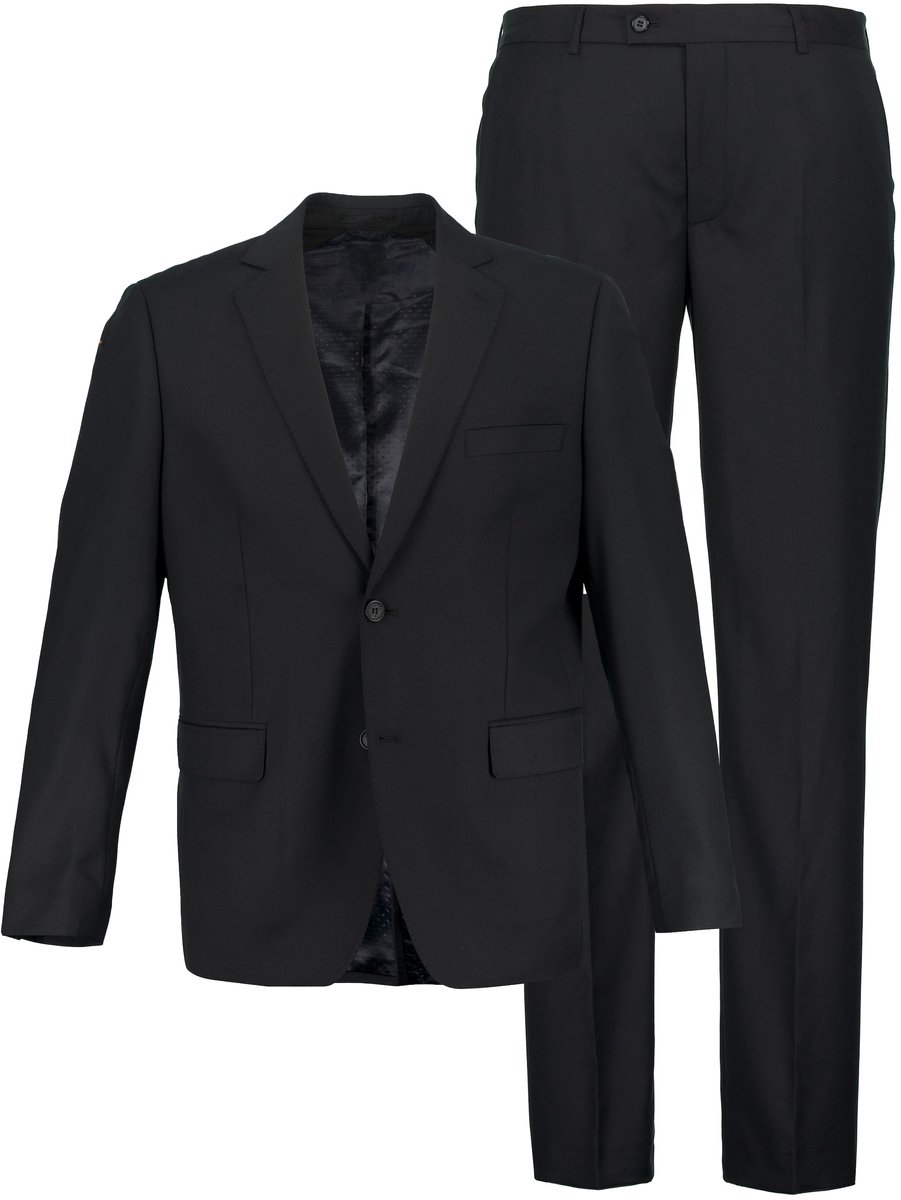 JP 1880 - Heren - Pak KELTO tweedelig FLEXNAMIC® business - Zwart - Maat 35