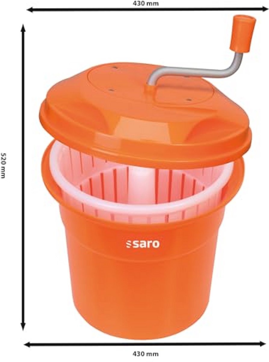 Saro 357 – 1010 – Centrifuga per insalata Modello Rena 251, 25 L