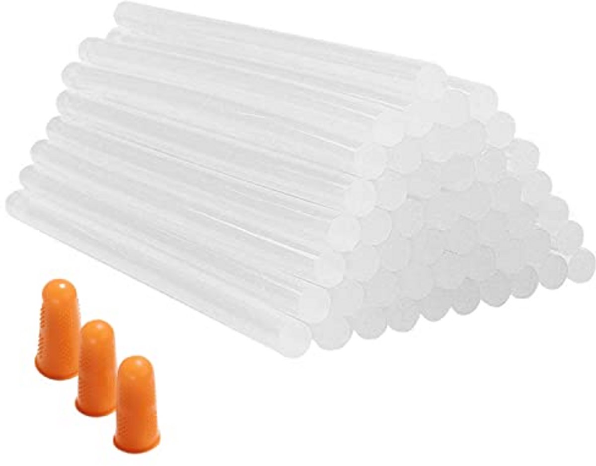 50 stuks lijmpisten voor lijmpistool, Ø 7 x 100 mm - Ideaal voor doe-het-zelf projecten