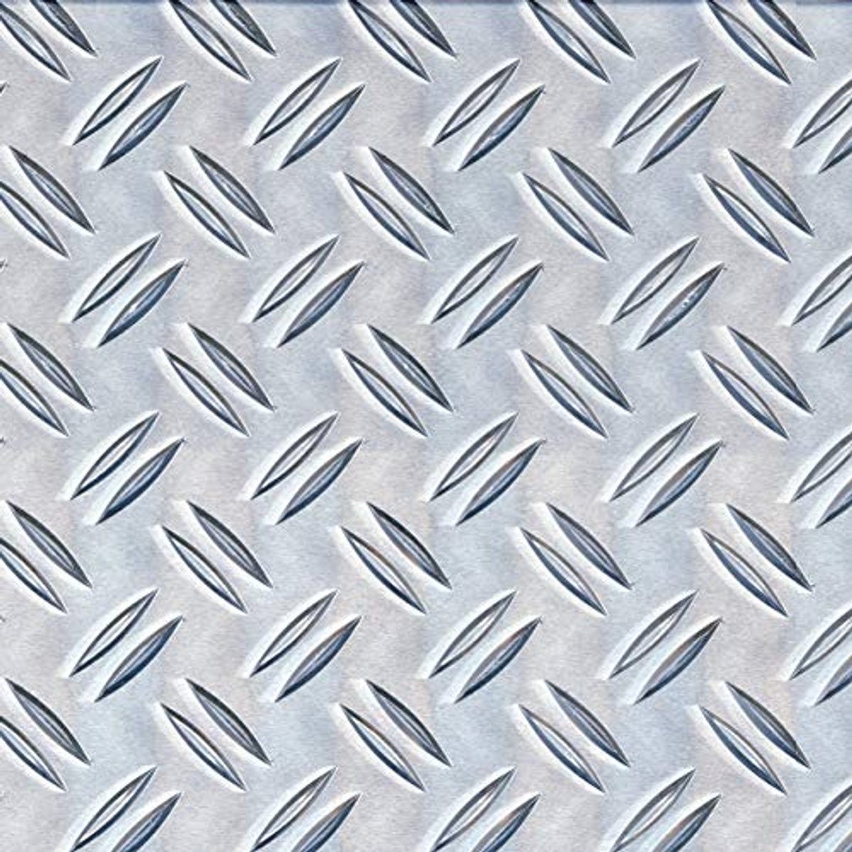Geribbeld Aluminium Structuurplaat 200 x 1000 mm – Natuurlijke Afwerking