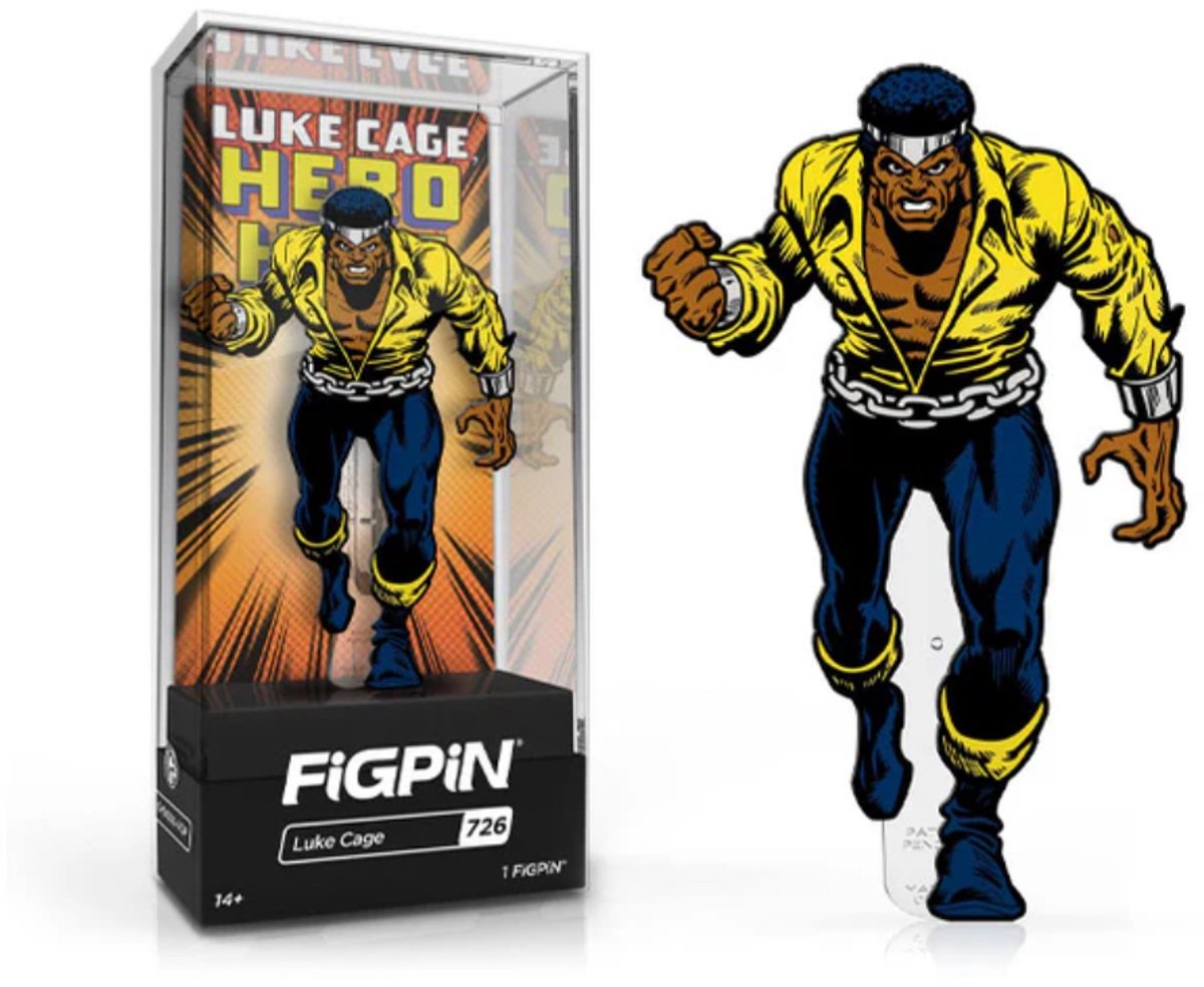 FiGPiN Marvel Classic Comics Luke Cage Hero For Hire #726