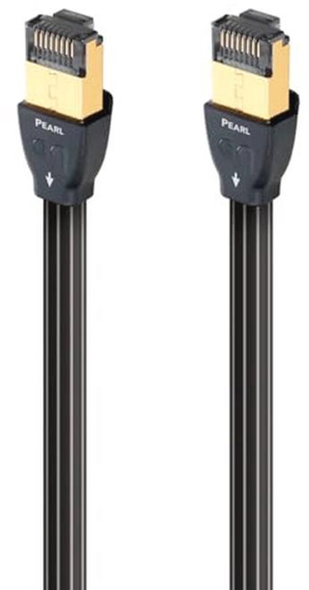 High Speed Ethernet CAT7 Netwerkkabel 0,75 m - Ideaal voor Audiofiele Toepassingen