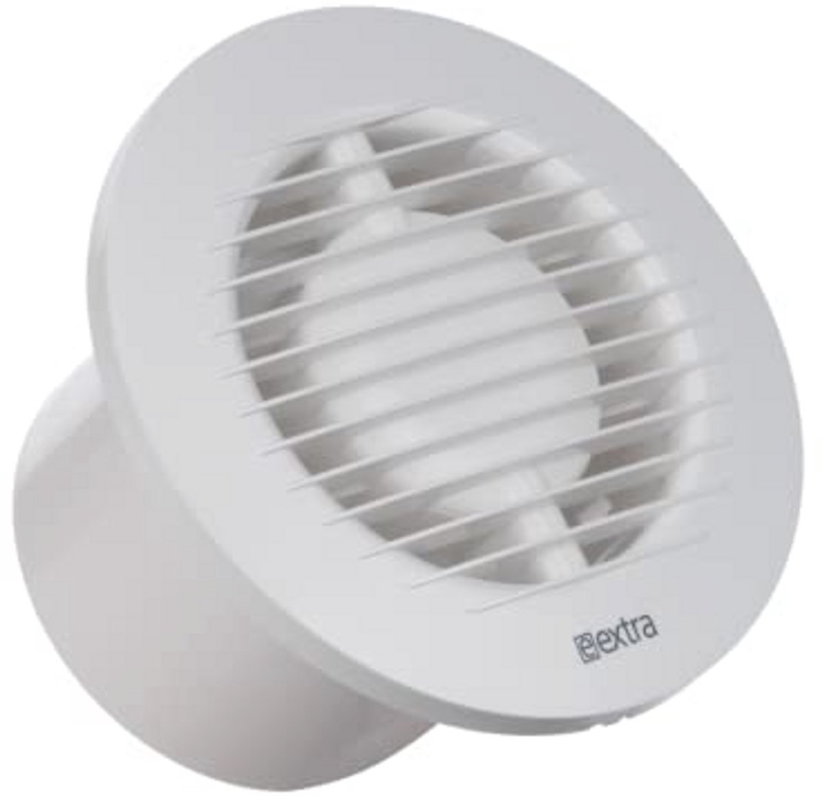 Badkamer Ventilator met Timer - Stille Afzuigventilator voor Keuken, Garage en Toilet