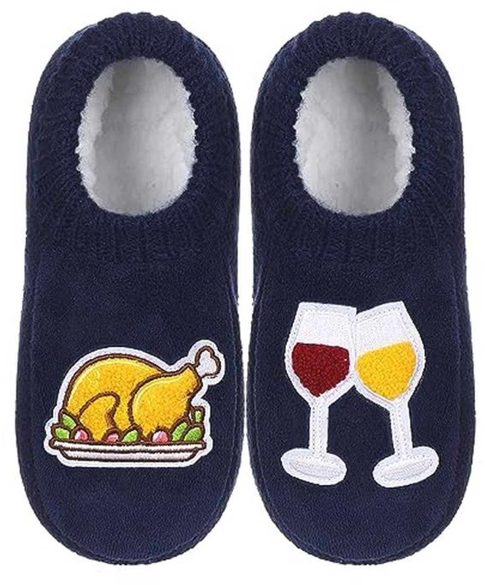 Warme en Zachte Pantoffelsokken voor Dames met Schattige Cartoon Print