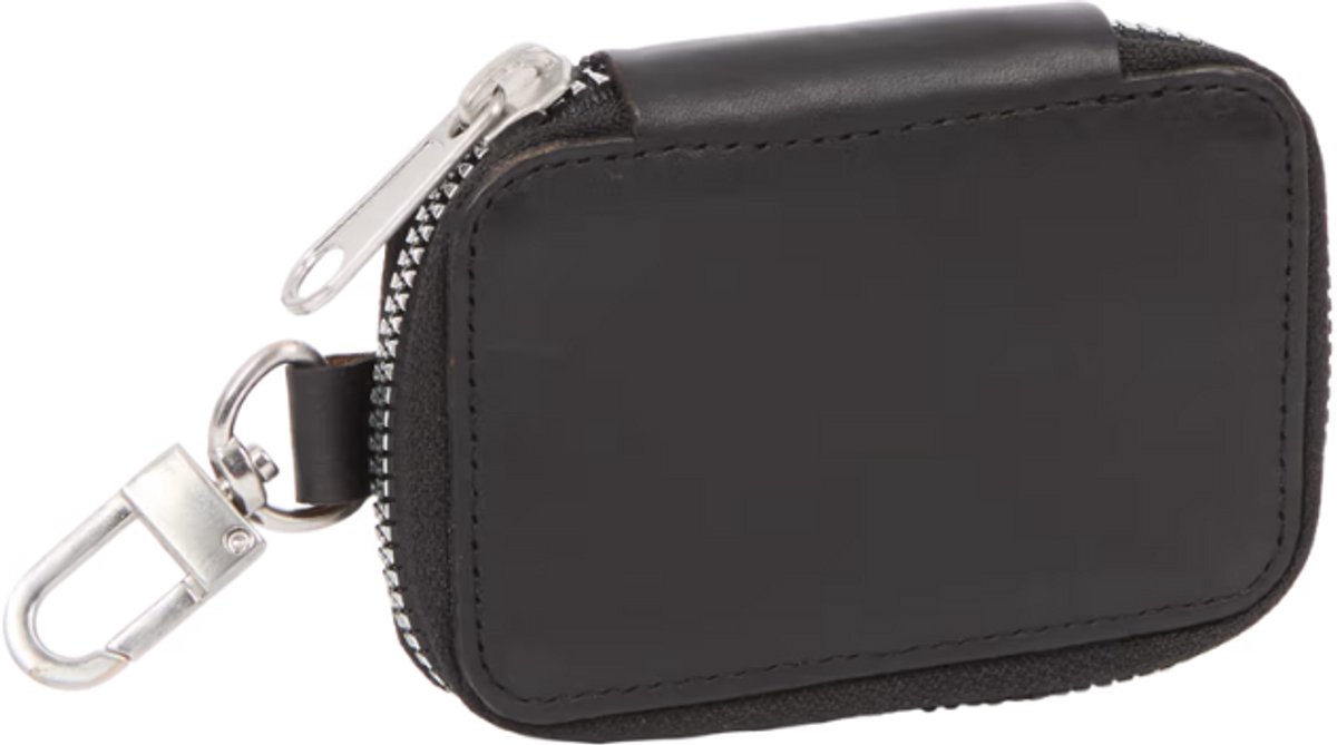 Premium 100% Rundlederen Sleuteletui – Handgestikt Met Massief Metalen Clip | Compact | Handmade | Accessoire voor Hem & Haar | Unisex Sleutelhoes | Luxury Key Case 100% Cow Leather
