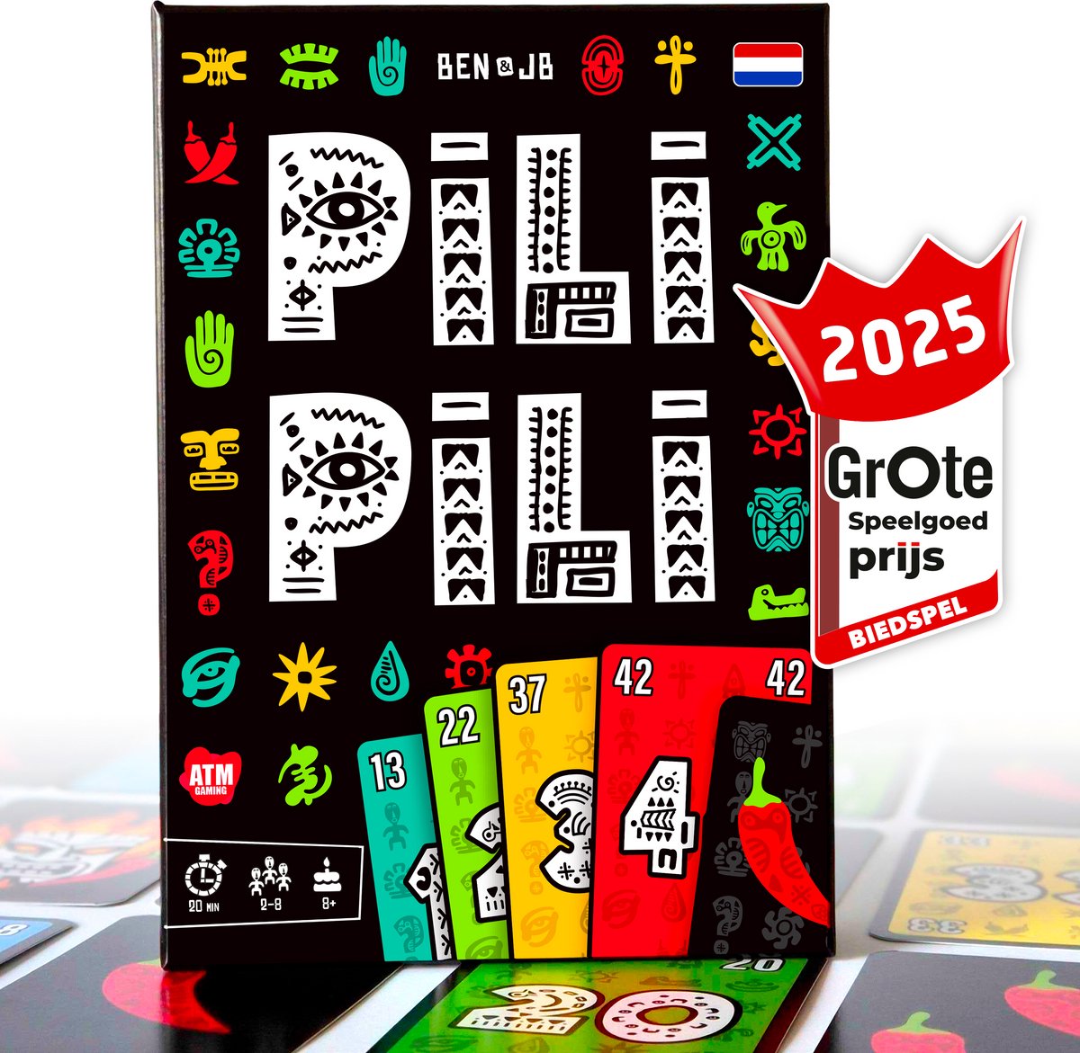 Pili Pili - Kaartspel – Partyspel – Hilarisch – Snel Spelverloop – Ideaal voor Feestjes — afbeelding 2