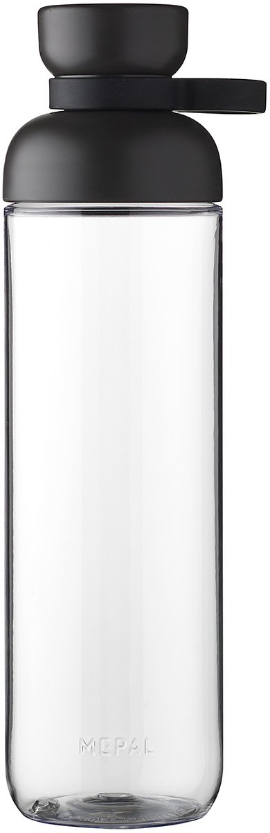 Mepal Vita waterfles – 900 ml – extra drinkgemak – Drinkfles – Nordic black