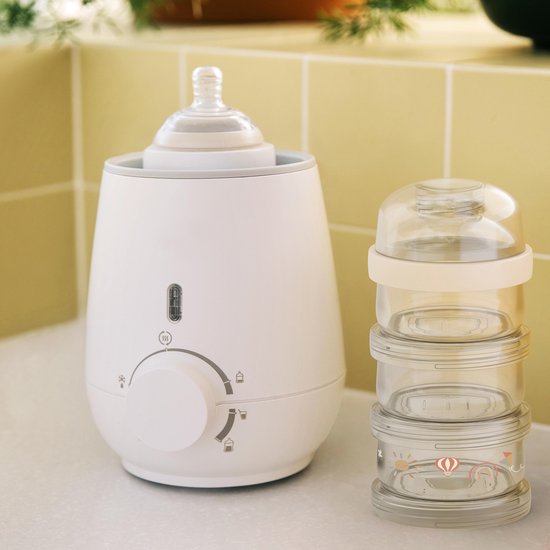 Mepal Mio Babyfles - 240 ml - Anti-koliek - Spiraalontwerp voorkomt verstopping - Siliconen van medische kwaliteit - Sunshine & Rainbow van Mepal — afbeelding 3