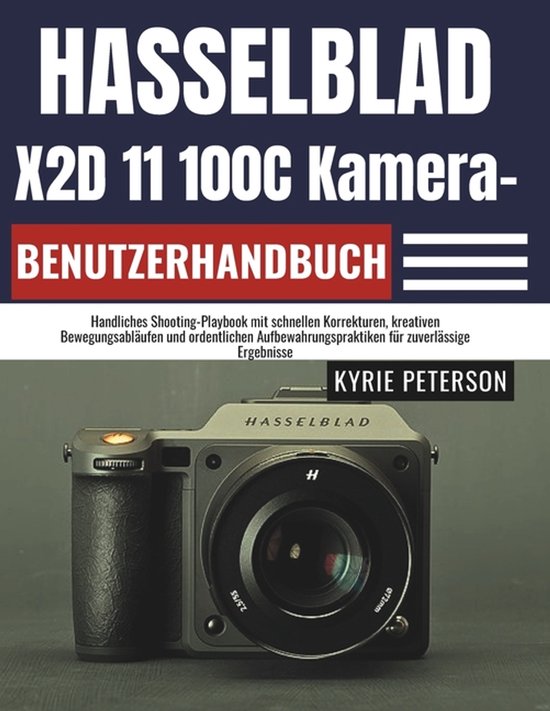 Hasselblad X2D 11 100C Kamera-Benutzerhandbuch - cover