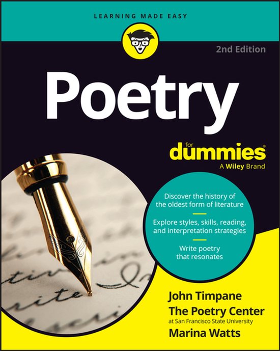 Poetry For Dummies - cover