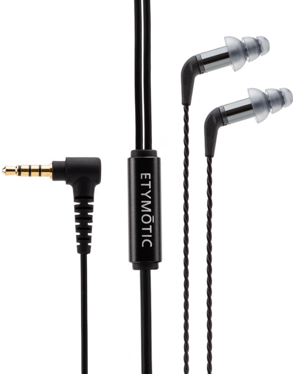 ETYMOTIC ER4XR In-ear Hifi Oordopjes Zwart