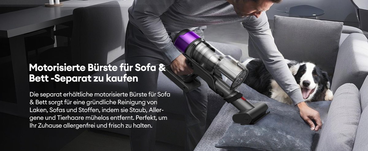 Ultenic AC1 Steelstofzuiger met dweilfunctie Nat-droogzuiger met Zelfreiniging Zuigmond met Dubbele Smalle Zijden en Dubbele Tank Wasstofzuiger met LED-display App-bediening Krachtige Natzuiger Geluidsarm