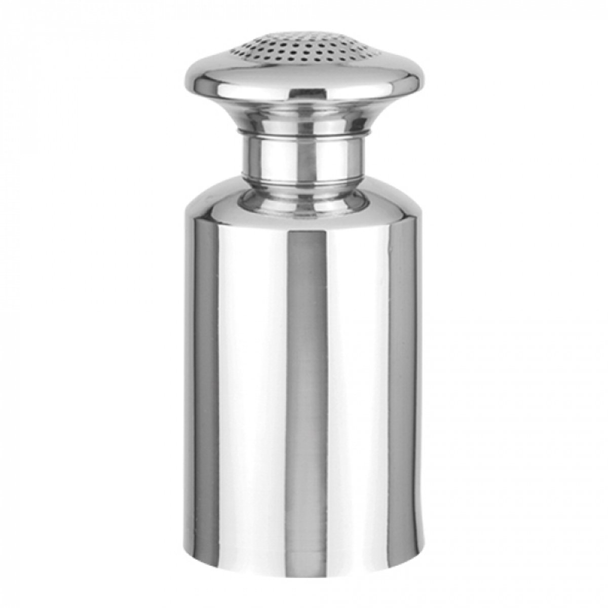 BARSA Zoutstrooier RVS met Schroefdop - Vaatwasserbestendig - 17(h)x8,5cm - Zoutstrooier Horeca