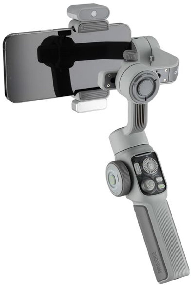 Zhiyun Smooth 5E Combo - 3-assige smartphone gimbal - AI Tracking - Grijs
