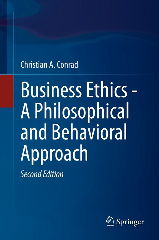 Philosophy and Religion (R0) - Business Ethics - A Philosoph ... - cover