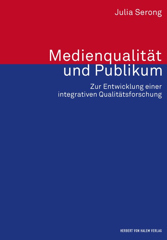 Forschungsfeld Kommunikation 36 - Medienqualität und Publik ... - cover