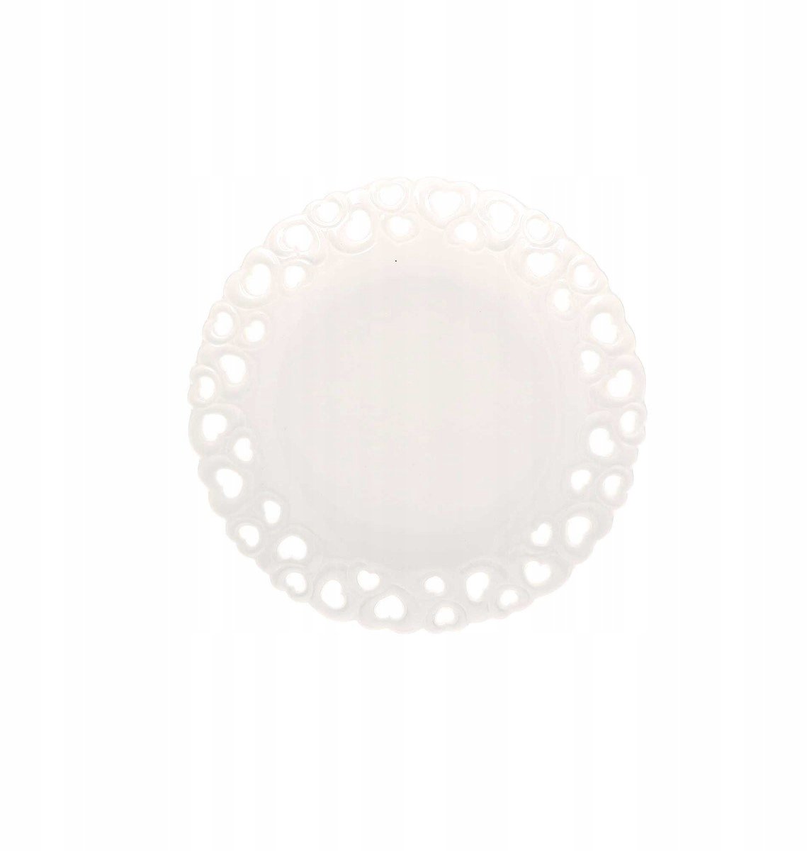 La Porcellana Biianca Valentino Bord 20 cm - Elgant Wit