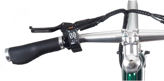 Qivelo Retro - Wit - Elektrische Fiets - Lichtgewicht 15kg - 504Wh intube accu - Riemaandrijving van QIVELO — afbeelding 2