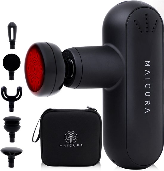 Maicura GO Massage Gun Professioneel Infrarood Zwart